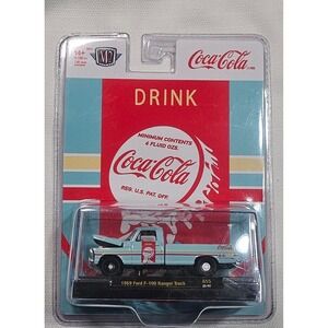 1969 Ford F-100 Ranger‎ Truck "Coca Cola" 1:64 Model M2 Machines 52500 NEW